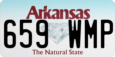 AR license plate 659WMP