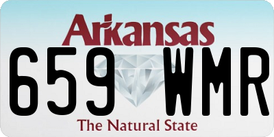 AR license plate 659WMR