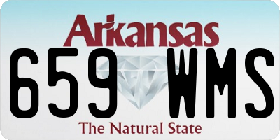 AR license plate 659WMS