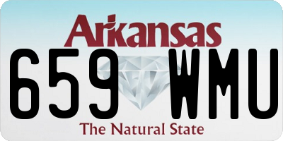 AR license plate 659WMU