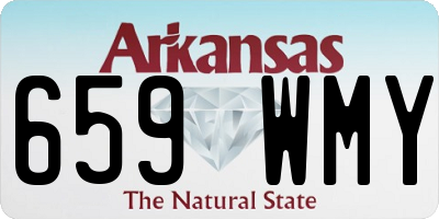 AR license plate 659WMY