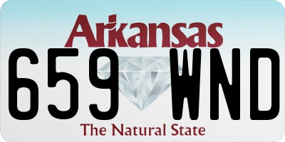 AR license plate 659WND