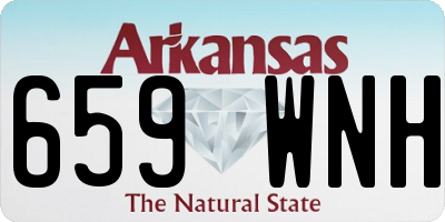 AR license plate 659WNH