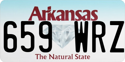 AR license plate 659WRZ