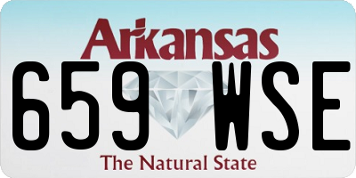 AR license plate 659WSE