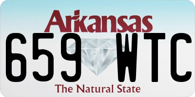 AR license plate 659WTC