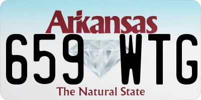 AR license plate 659WTG