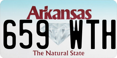 AR license plate 659WTH