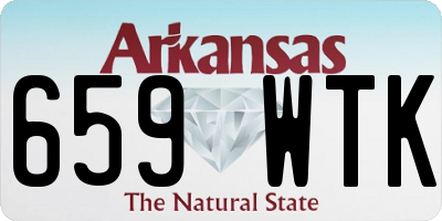 AR license plate 659WTK
