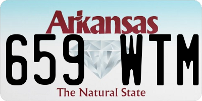 AR license plate 659WTM