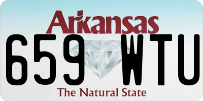 AR license plate 659WTU