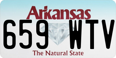 AR license plate 659WTV
