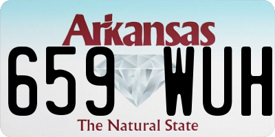 AR license plate 659WUH