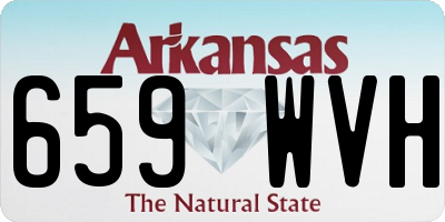 AR license plate 659WVH