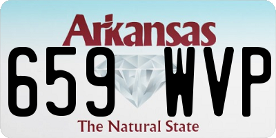 AR license plate 659WVP