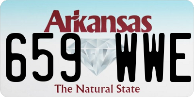 AR license plate 659WWE