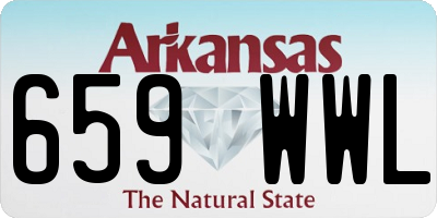 AR license plate 659WWL