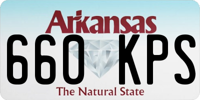 AR license plate 660KPS