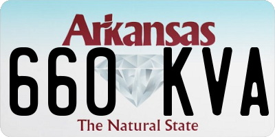 AR license plate 660KVA