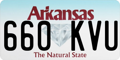 AR license plate 660KVU