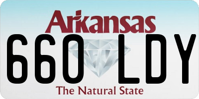 AR license plate 660LDY