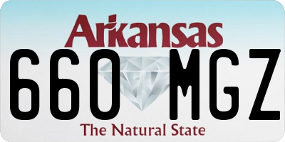 AR license plate 660MGZ