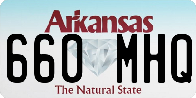 AR license plate 660MHQ