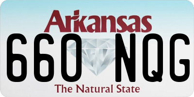 AR license plate 660NQG