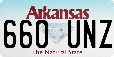 AR license plate 660UNZ