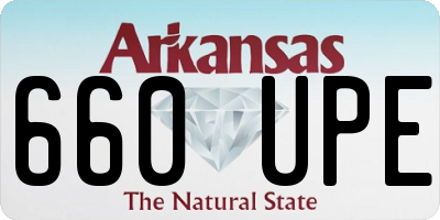 AR license plate 660UPE