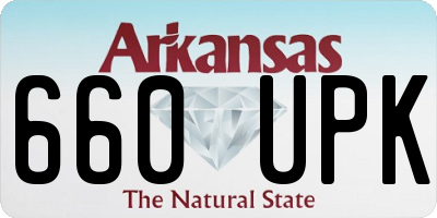 AR license plate 660UPK