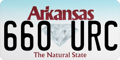 AR license plate 660URC