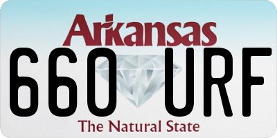AR license plate 660URF