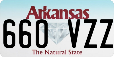 AR license plate 660VZZ