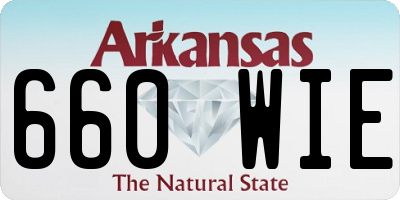 AR license plate 660WIE