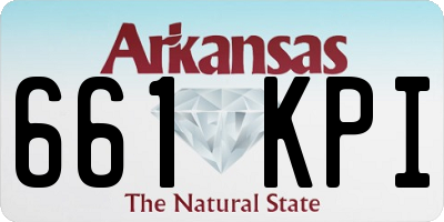 AR license plate 661KPI