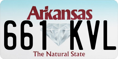 AR license plate 661KVL