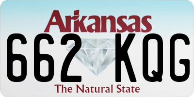 AR license plate 662KQG