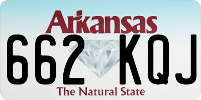 AR license plate 662KQJ