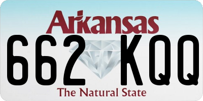 AR license plate 662KQQ