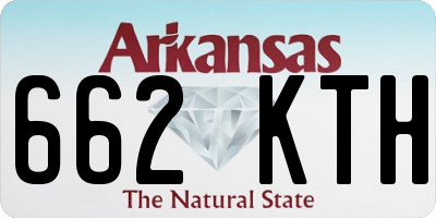AR license plate 662KTH