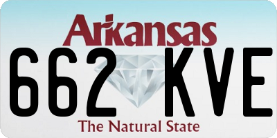 AR license plate 662KVE