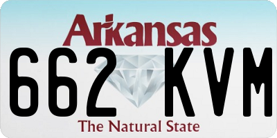 AR license plate 662KVM