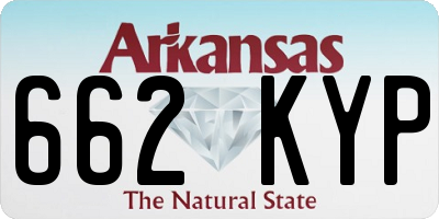 AR license plate 662KYP