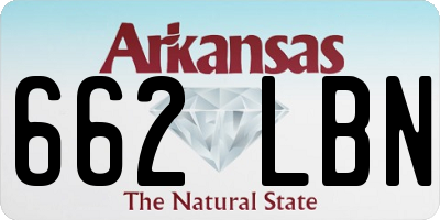 AR license plate 662LBN