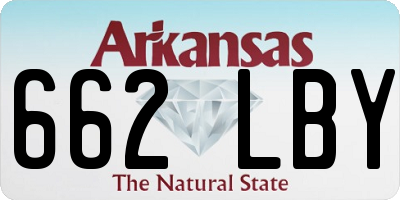 AR license plate 662LBY