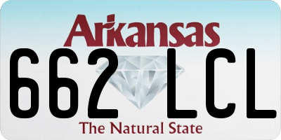 AR license plate 662LCL