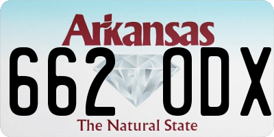 AR license plate 662ODX