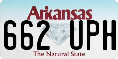 AR license plate 662UPH