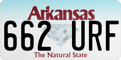 AR license plate 662URF